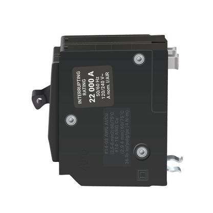 Square D QO240VH Circuit Breaker 120/240V 40A 2P 22kA@120V Plug-In QO Series
