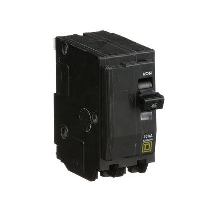 Square D QO245 Circuit Breaker | 120/240V 45A 2P 10kA@240V Plug-In QO Series