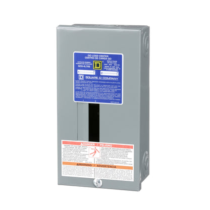 Square D QO24L70S Load Center | 120/240V AC 70A 1-Phase QO Series