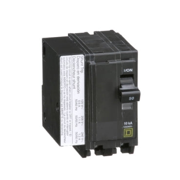 QO2501021 - Square D Plug-In 240V 50A 2 pole circuit breaker 10kA@240V - Essential Electric Supply