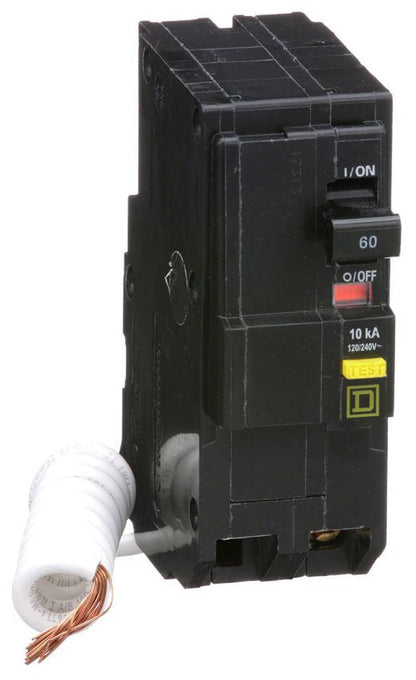 QO260GFI - Square D Plug-In 60 Amp 2 Pole Circuit Breaker - Essential Electric Supply