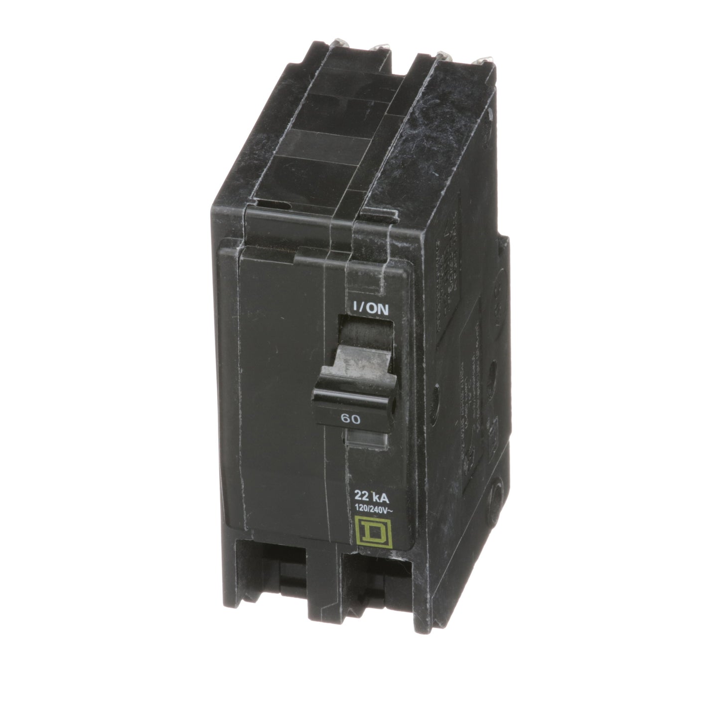 Square D QO260VH Circuit Breaker 120/240V 60A 2P 22kA@120V Plug-In QO Series