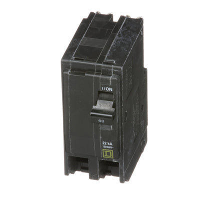 Square D QO260VH Circuit Breaker 120/240V 60A 2P 22kA@120V Plug-In QO Series