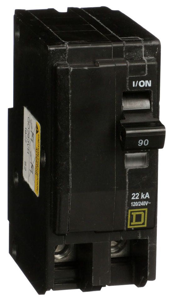 QO290VH - Square D Plug-In 90 Amp 2 Pole Circuit Breaker - Essential Electric Supply
