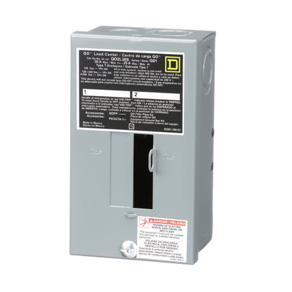 Square D QO2L30S Load Center | 120/240V AC 30A 1-Phase QO Series