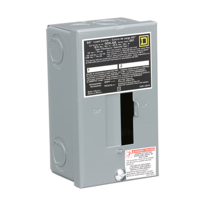 Square D QO2L30S Load Center | 120/240V AC 30A 1-Phase QO Series