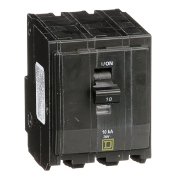 QO310 - Square D Plug-In 10 Amp 3 Pole Circuit Breaker - Essential Electric Supply