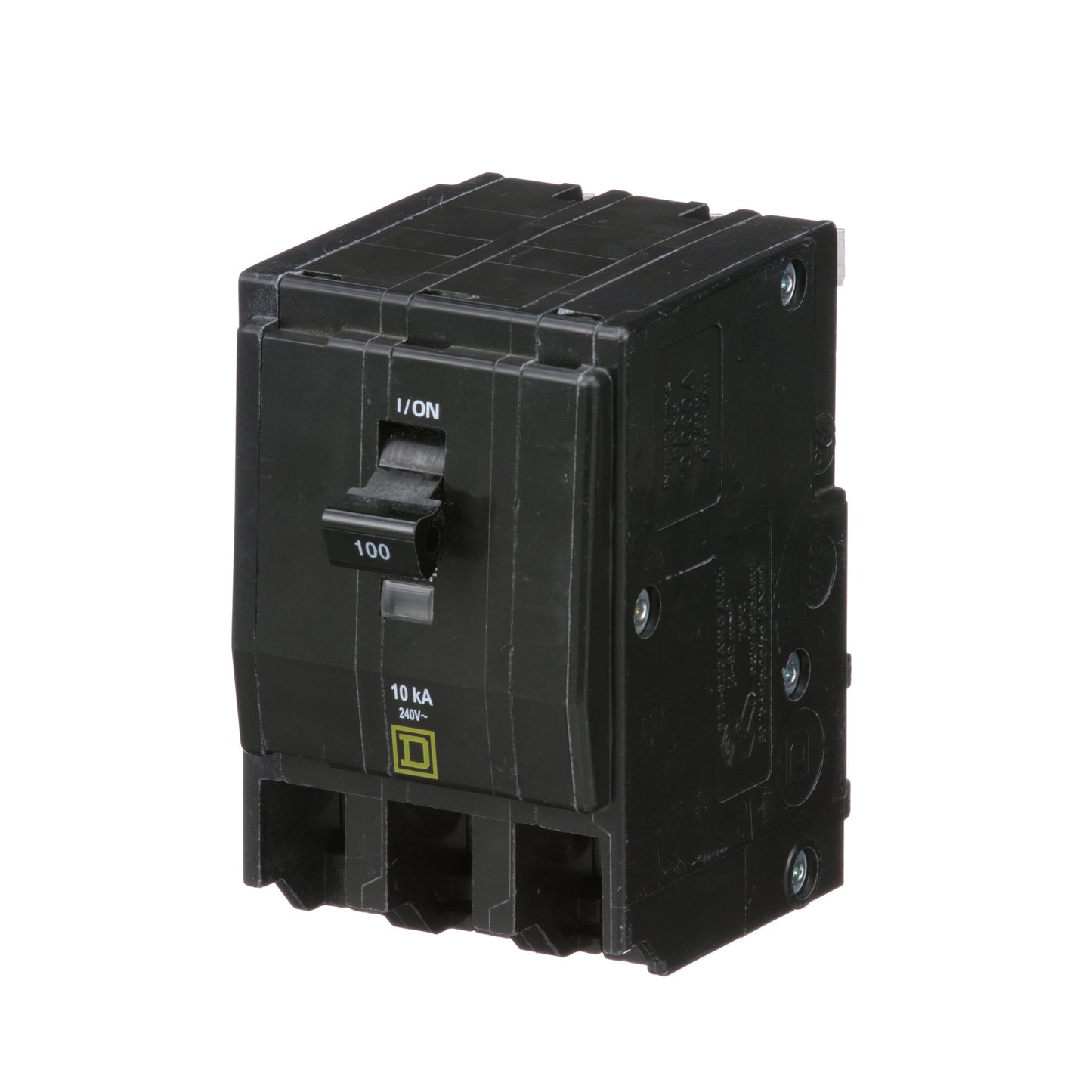 Square D QO3100 Circuit Breaker | 240V 100A 3P 10kA@240V Plug-In QO Series