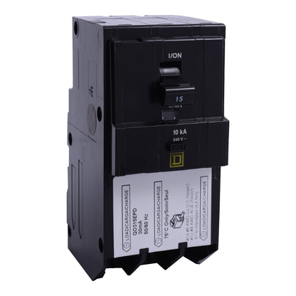 Square D QO315EPD Circuit Breaker | QOB Series QOB 120V 15A