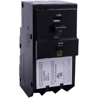 Square D QO315EPD Circuit Breaker | QOB Series QOB 120V 15A