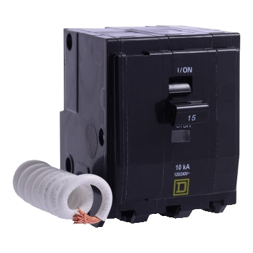 QO315SWN - Square D Plug-In 15 Amp 2 Pole Circuit Breaker - Essential Electric Supply