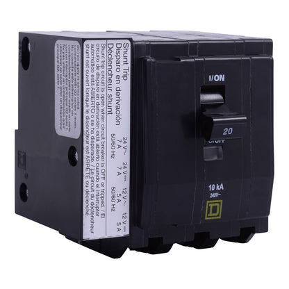 Square D QO3151042 Circuit Breaker | 240V 15A 3P 10kA@240V Plug-In QO Series
