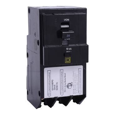 QO320EPD Square D Molded Case Circuit Breaker QOB Series 20A 120V - Essential Electric Supply