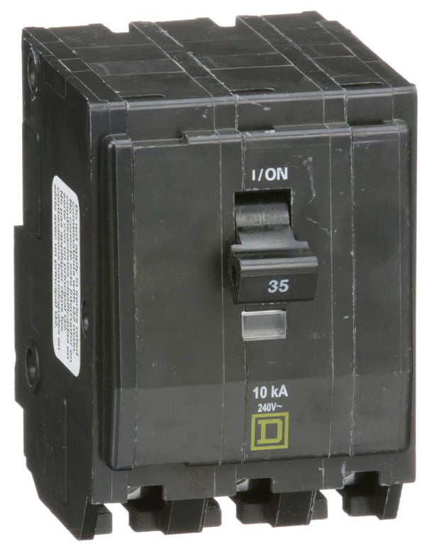 Square D QO335 Circuit Breaker | 240V 35A 3P 10kA@240V QO Series