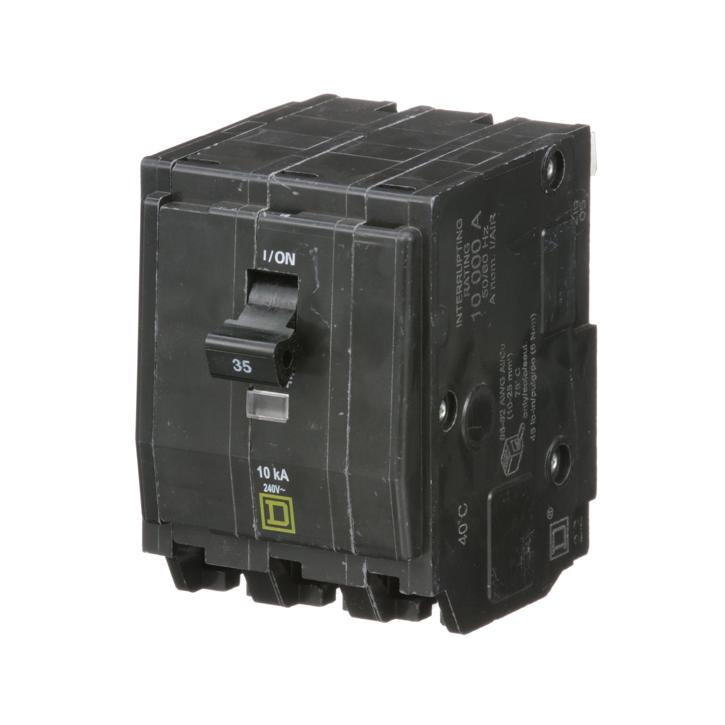 Square D QO335 Circuit Breaker | 240V 35A 3P 10kA@240V QO Series