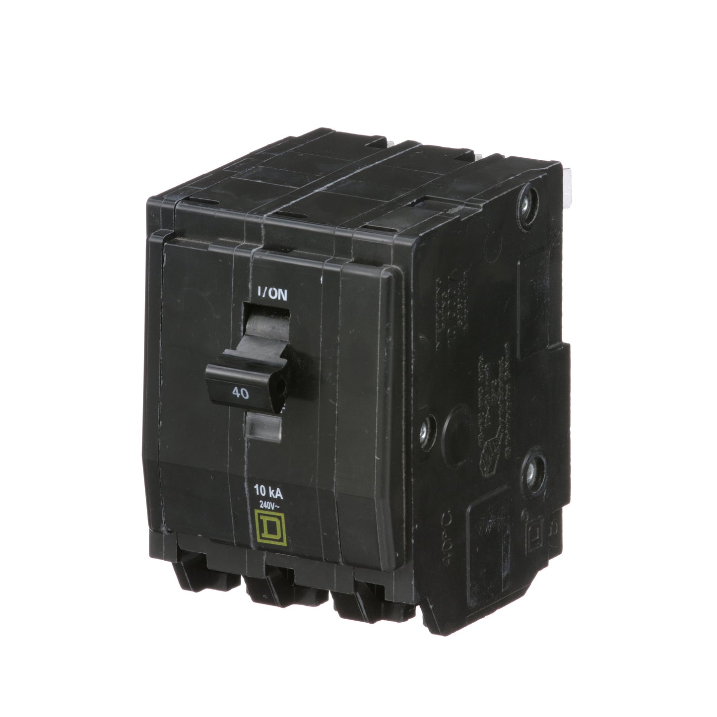 Square D QO340 Circuit Breaker | 240V 40A 3P 10kA@240V Plug-In QO Series
