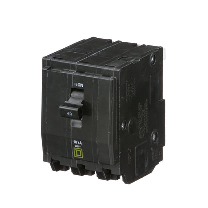 Square D QO340 Circuit Breaker | 240V 40A 3P 10kA@240V Plug-In QO Series