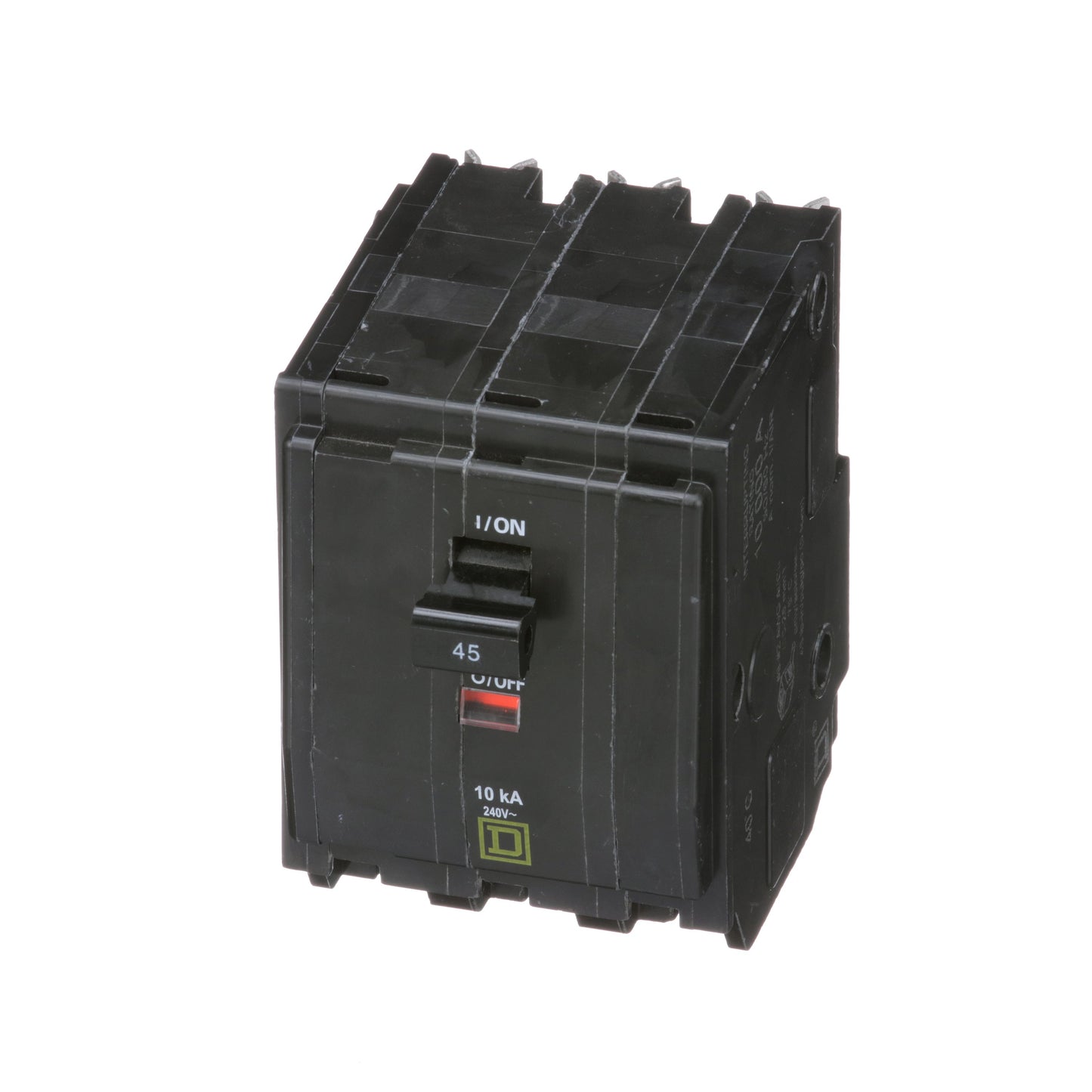 Square D QO345 Circuit Breaker | 240V 45A 3P 10kA@240V Plug-In QO Series