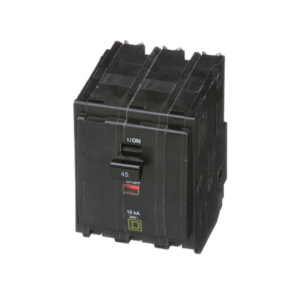 Square D QO345 Circuit Breaker | 240V 45A 3P 10kA@240V Plug-In QO Series
