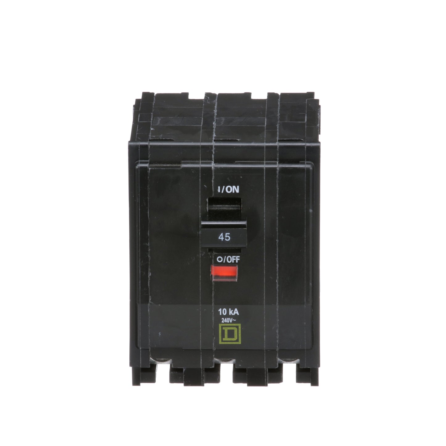 Square D QO345 Circuit Breaker | 240V 45A 3P 10kA@240V Plug-In QO Series