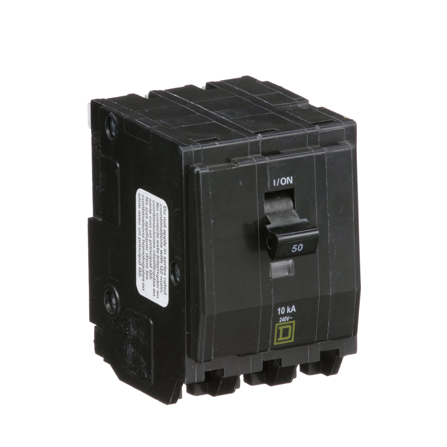 Square D QO350 Circuit Breaker | 240VAC 50A 3P 10kA@240V QO SEries