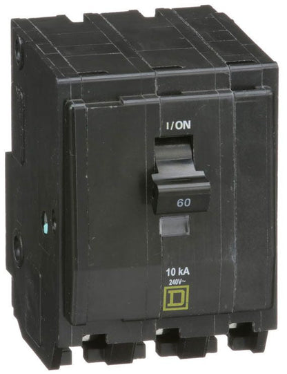 Square D QO360 Circuit Breaker | 240V 60A 3P 10kA@240V QO Series