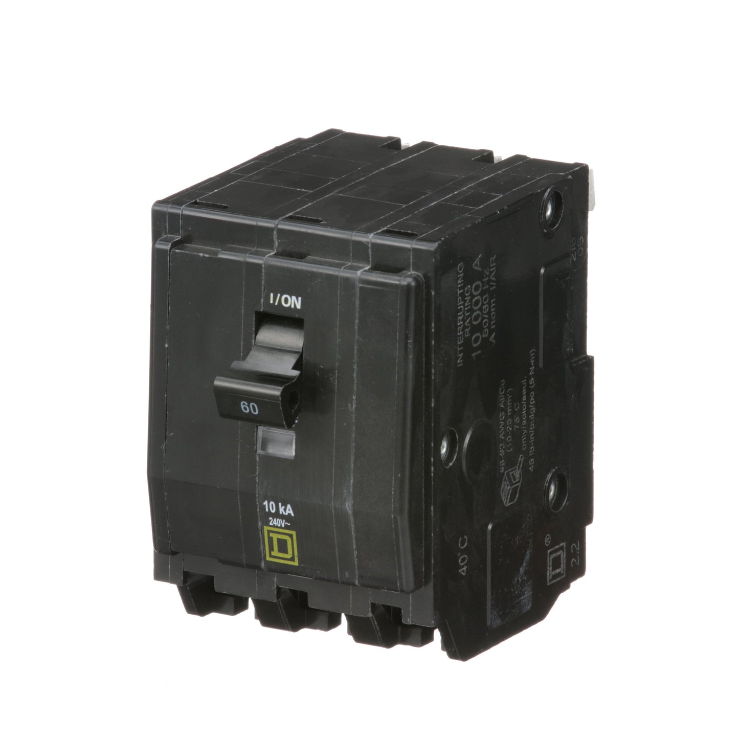 Square D QO360 Circuit Breaker | 240V 60A 3P 10kA@240V QO Series