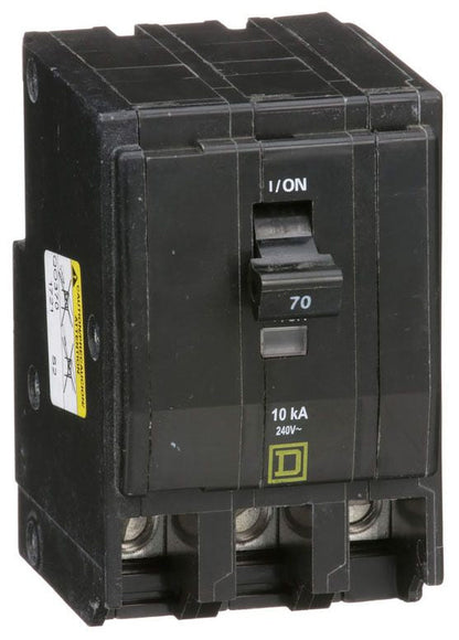 Square D QO370 Circuit Breaker | 240V 70A 3P 10kA@240V QO Series