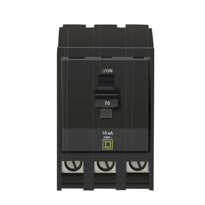 Square D QO370 Circuit Breaker | 240V 70A 3P 10kA@240V QO Series