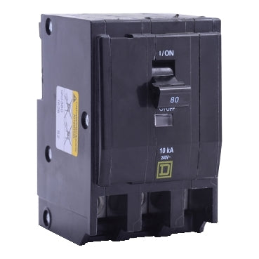 Square D QE390VH Circuit Breaker | 240V 90A 3P 22kA@240V Plug-In QE Series