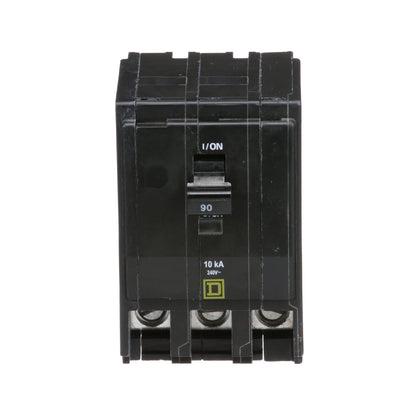 Square D QO390 Circuit Breaker | 240V 90A 3P 10kA@240V Plug-In QO Series