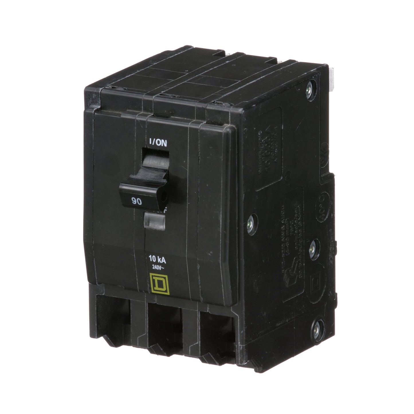 Square D QO390 Circuit Breaker | 240V 90A 3P 10kA@240V Plug-In QO Series
