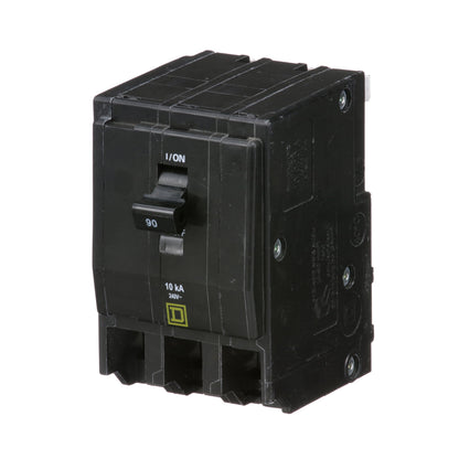 Square D QO390 Circuit Breaker | 240V 90A 3P 10kA@240V Plug-In QO Series