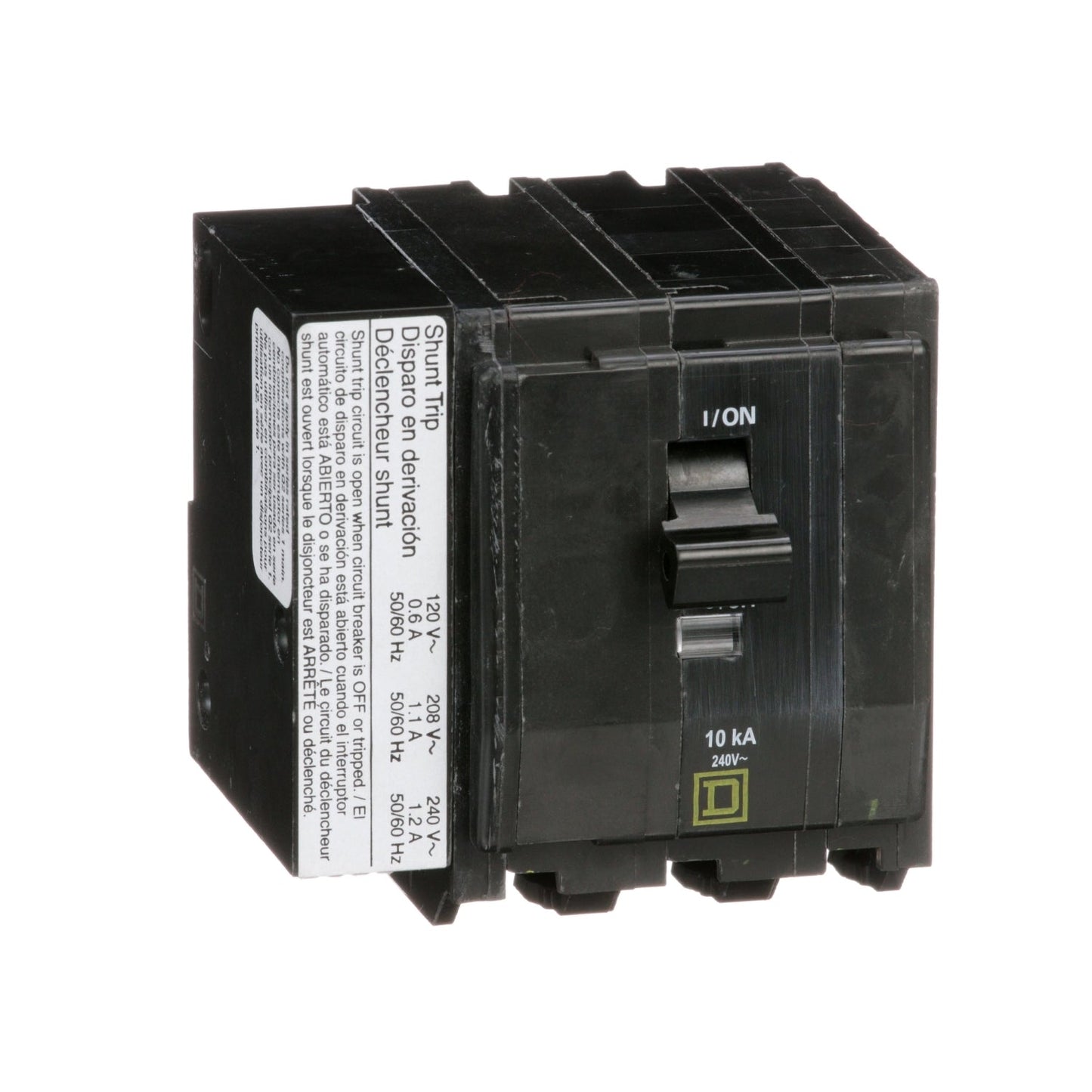 Square D QO3801021 Circuit Breaker | 240V 80A 3P 10kA@240V Plug-In QO