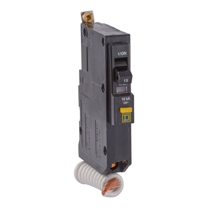 Square D QOB115EPD Circuit Breaker | 120V 15A 1P 10kA@120V Bolt-On QOB Series