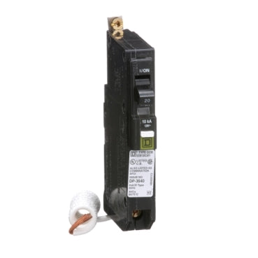 QOB120CAFI - Square D Bolt-On 20 Amp 1 Pole Circuit Breaker - Essential Electric Supply
