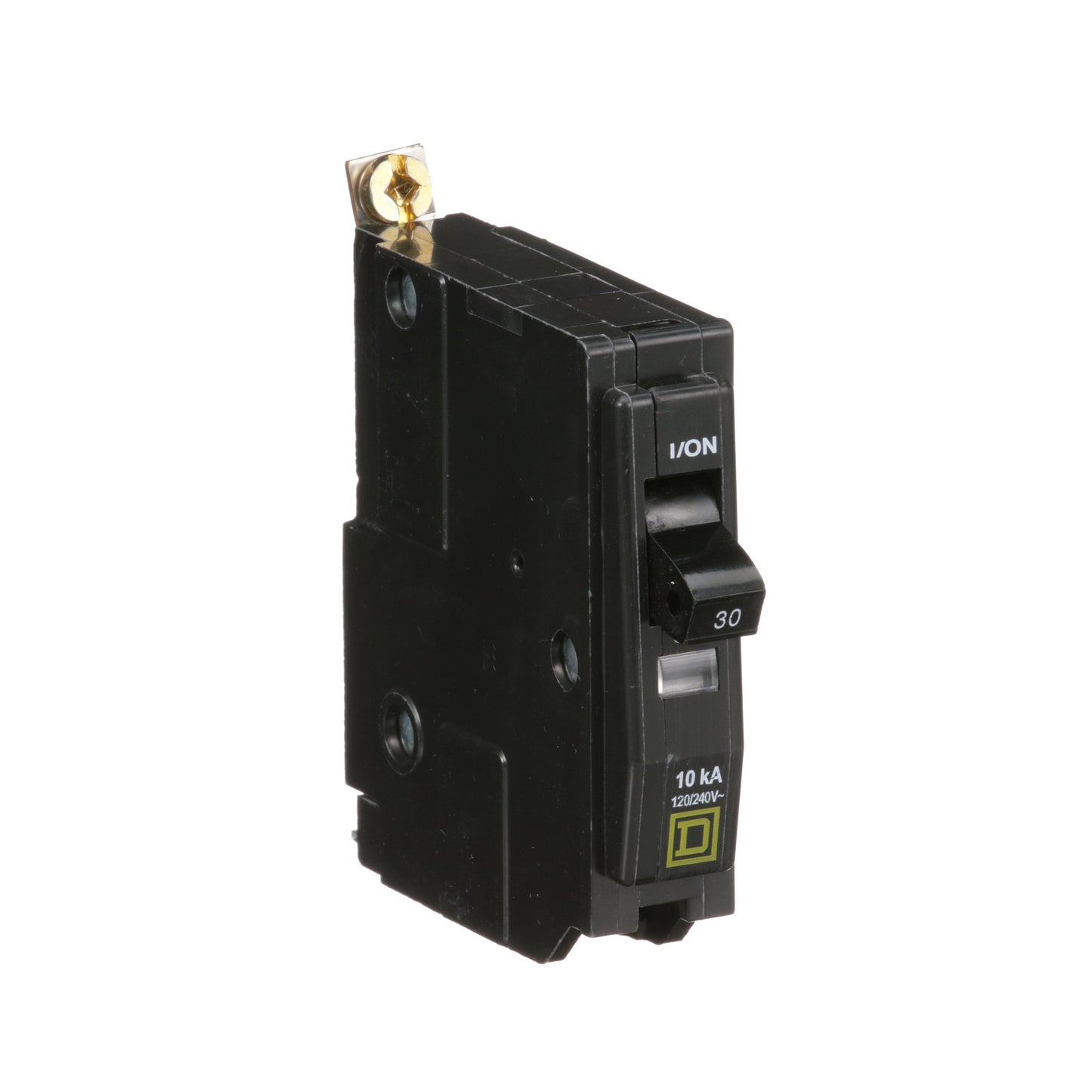 Square D QOB130 Circuit Breaker | 120/240V 30A 1P 10kA@120V Bolt-On QOB Series
