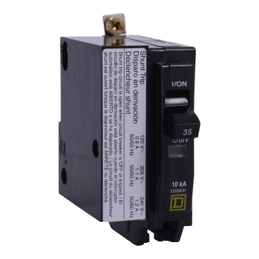 Square D QOB1401021 Circuit Breaker | 120V 40A 1P 10kA@120V Bolt-On QOB Series