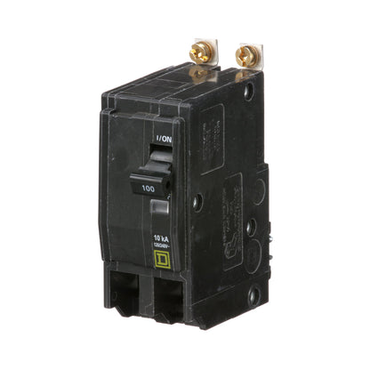 Square D QOB2100 Circuit Breaker | 120/240V 100A 2P 10kA@120V Bolt-On QOB Series
