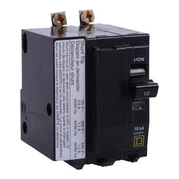 QOB2105252 Square D Molded Case Circuit Breaker QOB Series 10A 120V - Essential Electric Supply