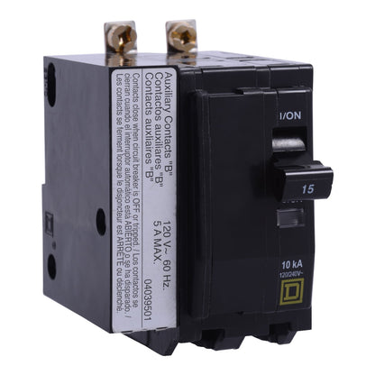 Square D QOB2201201 Circuit Breaker | 120V 20A 2P 10kA@120V Bolt-On QOB Series