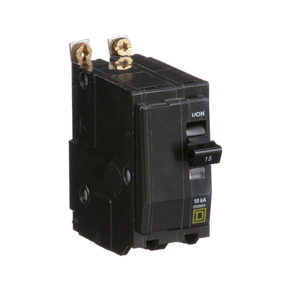 Square D QOB215 Circuit Breaker | 120/240V 15A 2P 10kA@120V Bolt-On QOB Series
