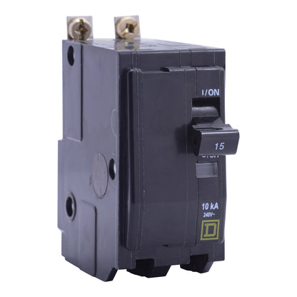 Square D QOB220HID Circuit Breaker 120/240V 20A 2P 10kA@120V Bolt-On QOB Series