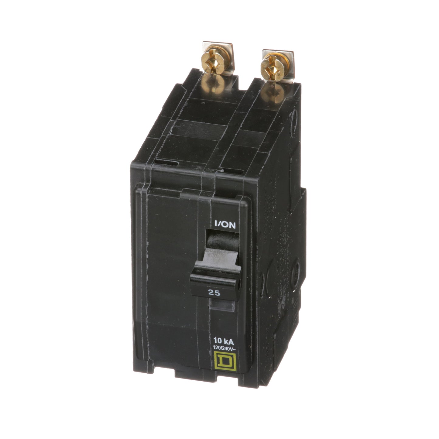 Square D QOB225 Circuit Breaker | 120/240V 25A 2P 10kA@120V Bolt-On QOB Series