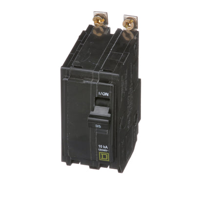 Square D QOB235 Circuit Breaker | 120/240V 35A 2P 10kA@120V Bolt-on QOB Series