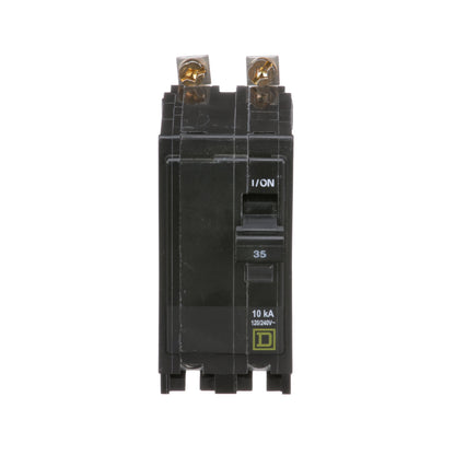 Square D QOB235 Circuit Breaker | 120/240V 35A 2P 10kA@120V Bolt-on QOB Series