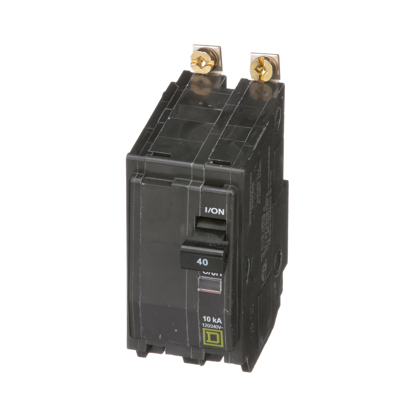 Square D QOB240 Circuit Breaker | 120/240V 40A 2P 10kA@120V Bolt-On QOB Series