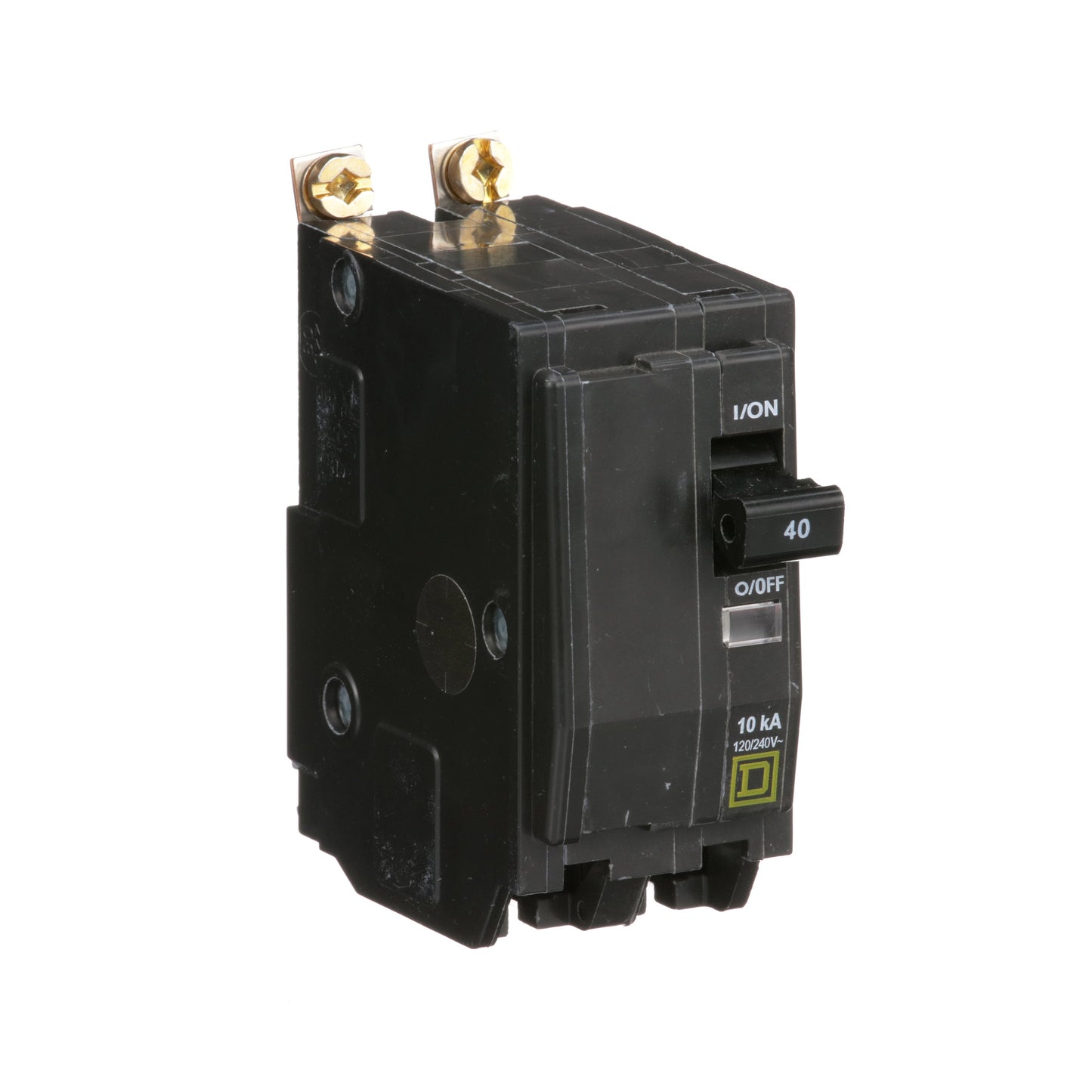 Square D QOB240 Circuit Breaker | 120/240V 40A 2P 10kA@120V Bolt-On QOB Series