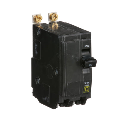 Square D QOB260 Circuit Breaker | 120/240V 60A 2P 10kA@120V Bolt-on QOB Series