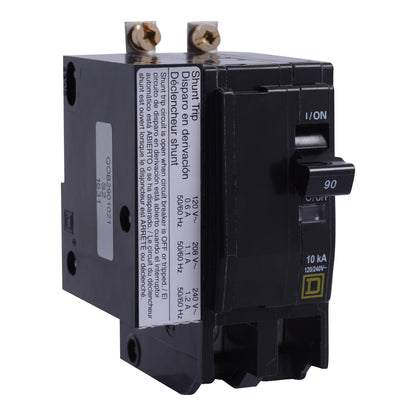 Square D QOB2100VH1021 Circuit Breaker | 240V 100A 2P 22kA@240V Bolt-On QOB Series